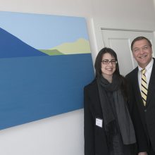 Victoria Febrer recibe el premio presidencial de arte de Stony Brook University