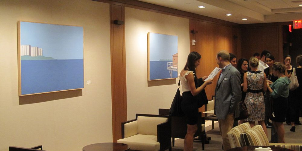 Obra de Victoria Febrer en el IESE New York Center