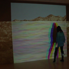 Interactive video installation <i>MarDesierto/DesertSea</i>